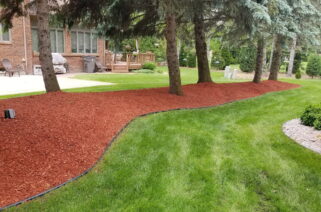 Mulch installation